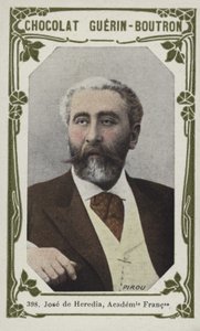 Jose de Heredia, Academie Francaise (renkli fotoğraf) by French School