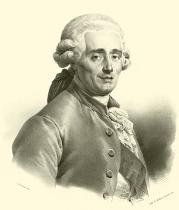 Joseph-Marie Vien, portre (gravür) by French School