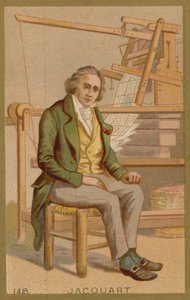 Joseph Marie Jacquard, Fransız dokumacı ve tüccar by French School