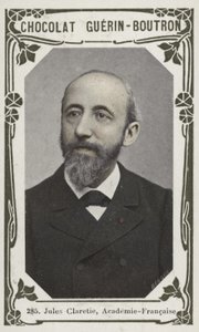 Jules Claretie, Academie-Francaise (renkli fotoğraf) by French School