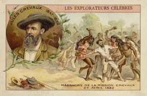 Jules Crevaux (1847-1882), 27 Nisan 1882