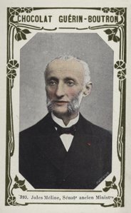 Jules Meline, Senatör Eski Bakan (renkli fotoğraf) by French School