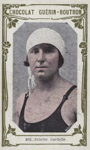 Juliette Gardelle (renkli fotoğraf) by French School