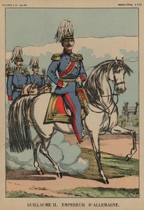 Almanya Kaiser Wilhelm II by French School