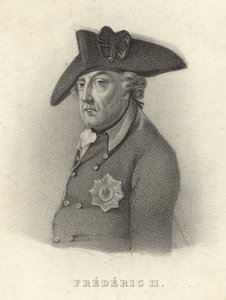 Prusya Kralı II. Friedrich by French School