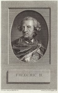 Prusya Kralı II. Friedrich by French School