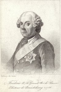 Prusya Kralı II. Friedrich by French School