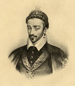 Fransa Kralı III. Henri (1551-89) by French School
