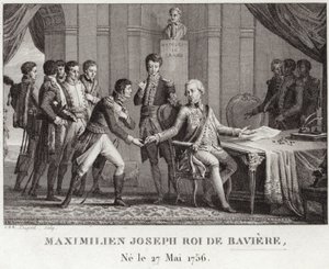 Bavyera Kralı I. Maximilian by French School