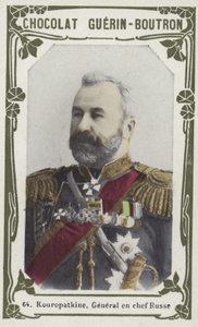 Kouropatkine, Rusya Genelkurmay Başkanı (renkli fotoğraf) by French School
