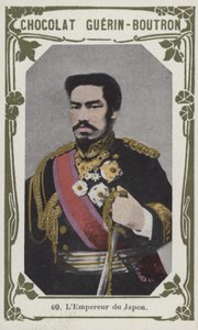 Japonya İmparatoru (renkli fotoğraf) by French School