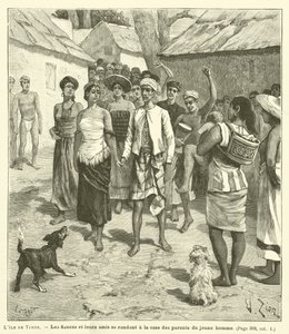 Timor Adası (gravür) by French School