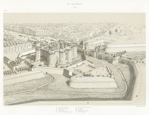 Bastille, 1650 by French School