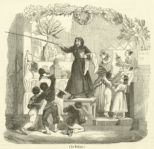 La Befana (gravür) by French School