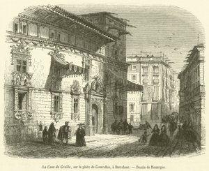 Casa de Gralla, Place de Courcelles, Barselona