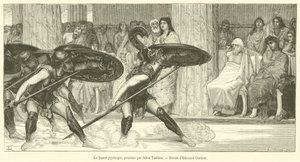 Pirus Dansı (gravür) by French School