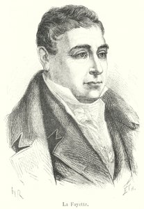 La Fayette (gravür) by French School