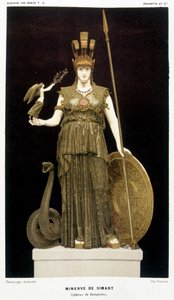 La Minerve de Simart - ““Yunanlıların Tarihi”nde” Victor Duruy 1887. by French School