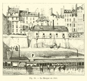 1840 yılında Morg by French School