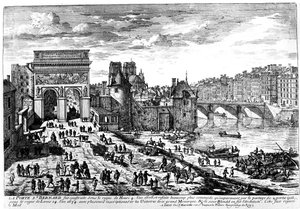 Porte Saint Bernard, Paris by French School