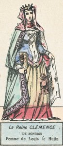 Macaristan Kraliçesi Clemence, Louis le Hutin