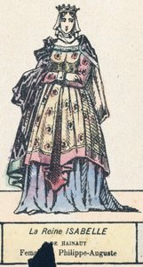 Hainaut Kraliçesi Isabelle, Philippe-Auguste