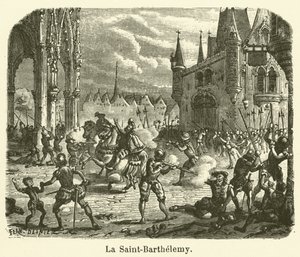 La Saint-Barthelemy (gravür) by French School