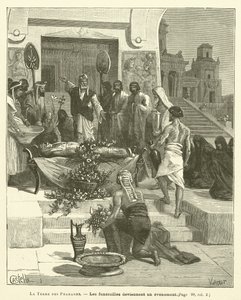 Firavunlar Ülkesi (gravür) by French School