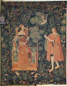 La Vie Seigneuriale: Okuma, Loire Atölyesi, c.1500 by French School