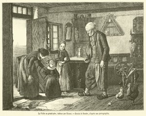 Dedeye Ziyaret (gravür) by French School