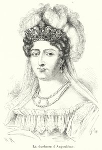 Angouleme Düşesi by French School