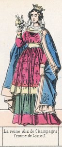 Champagne Kraliçesi Alix, Louis 7