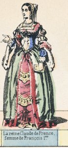 Fransa Kraliçesi Claude, François I