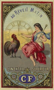 Au Reveil Matin için etiket by French School