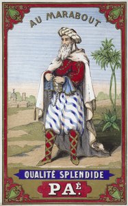 Marabu ipek ipliği için etiket by French School