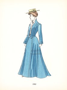 Bayan modası, 1902 by French School
