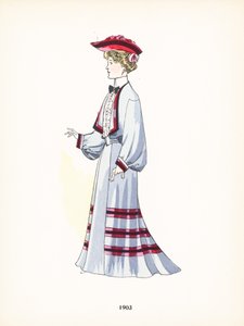 Bayan modası, 1903 by French School