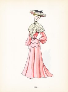 Bayan modası, 1903 by French School