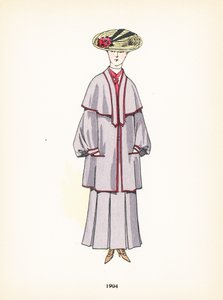 Bayan modası, 1904 by French School