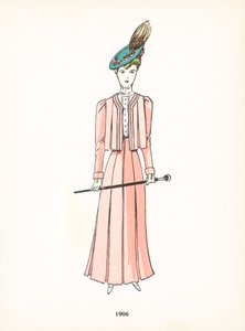 Bayan modası, 1906 by French School