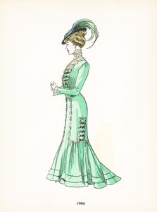 Bayan modası, 1906 by French School