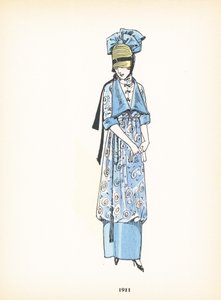 Bayan modası, 1911 by French School