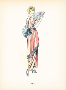 Bayan modası, 1914 by French School