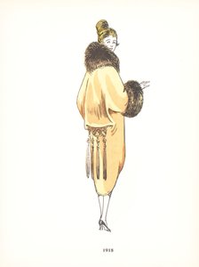 Bayan modası, 1918 by French School