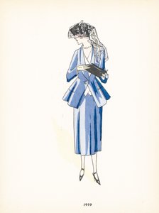 Bayan modası, 1919 by French School