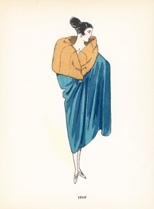 Bayan modası, 1919 by French School