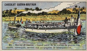 Büyük Fransız Donanması kesici (chromolitho) by French School