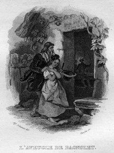 Fransız şair ve söz yazarı Pierre Jean de Beranger (1780-1857) tarafından "Oeuvres tamamlıyor" (1834) adlı eserinde Bagnolet Chanson de Beranger