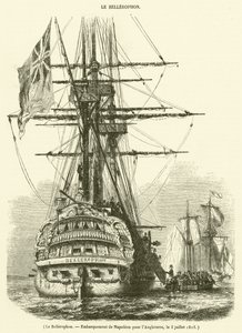 Le Bellerophon (gravür) by French School