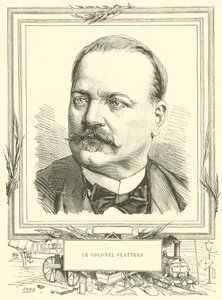Le Colonel Flatters (gravür) by French School